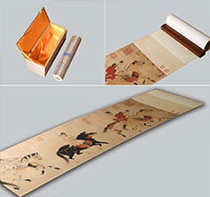 额济纳旗馆藏书画复制博物馆书画复制服务